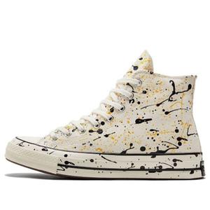 Кроссовки chuck 70 high 'archive paint splatter - egret' Converse, черный