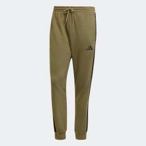 Зауженные спортивные брюки ADIDAS SPORTSWEAR Essentials, оливковый