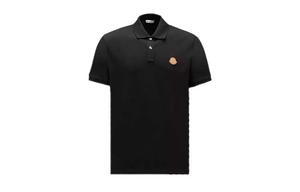 Moncler Мужская черная поло