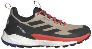 Кроссовки adidas Terrex Free Hiker 2.0 Low GORE-TEX 'Wonder Beige Black Orange', загар