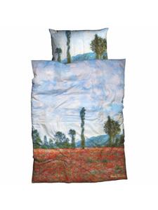 Постельное белье Маковое поле в цветах Casatex, 135x200 см (80x80 см)