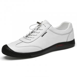 XIMO BULL Мужские повседневные кроссовки низкие черно-белые, цвет White