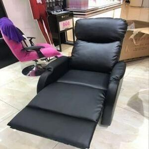 Игровой диван SIHOO для дома и интернет-кафе, многофункциональное кресло, комфортное для длительного сидения и откидывания, малый черный износостойкий кожзам, ручная регулировка