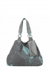 Сумка Fritzi aus Preußen IZZY MEDIUM LIMITED LEAVES SCHULTER, Anthra Ice/Anthracite