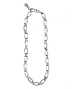 Классическое ожерелье-карабин в форме звена Unode50, silver