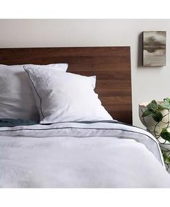 100% французский лен, еврошам – 26 x 26 дюймов Bokser Home, белый