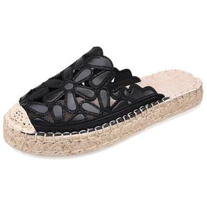 WUJI Тихие устойчивые к истиранию нескользящие закрытые тапочки для женщин черные, цвет Black