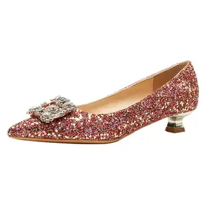 GOSO Женские красные повседневные туфли, цвет Red