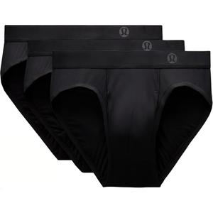Трусы-слипы Always In Motion с гульфиком, 3 шт Lululemon, 3 Pack (черный/BLK)