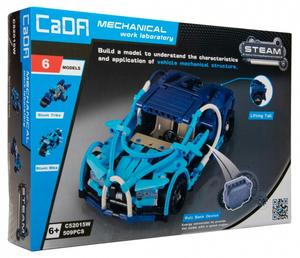 Технические блоки Cada 509 Эл. Набор из 6 трюковых машин + обратный привод RAMIZ