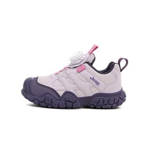 Jeep Детские кроссовки для бега с низким верхом, устойчивые к скольжению, дышащие, легкие, с амортизацией, розово-фиолетовые