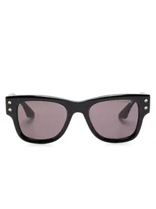 Солнцезащитные очки в прямоугольной оправе MONTBLANC, черный