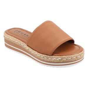 Широкие эспадрильи-слайды Rosey от Journee, tan