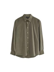 Рубашка на пуговицах классического кроя Polo Club, оливковый