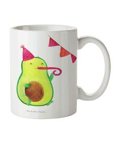 Детская кружка "Вечеринка с авокадо без слов" в белом цвете Mr. & Mrs. Panda