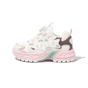 Детские беговые кроссовки Kids' BELLE, бежевый/розовый