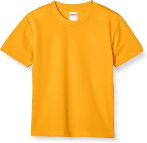 Детская повседневная футболка с коротким рукавом United Athle 4.1 Oz Dry (590002c-112), золото