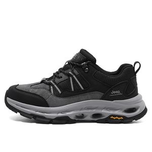 Низкие походные ботинки мужские серые Jeep, Gray