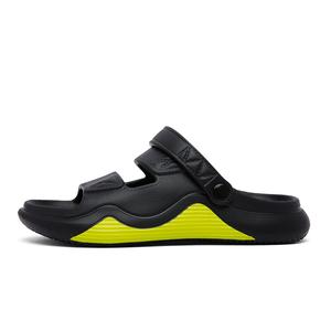 CariteSport Пляжные сандалии мужские черно-зеленые, цвет Black Green