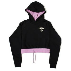 Куртка Converse модель Chuck Hoodie цвет черный