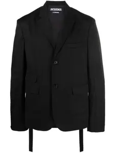 Пиджак La Veste Piccinni JACQUEMUS, черный