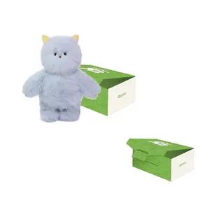 Плюшевая куколка Monster Family Collection Little Pee высотой 30 см X2HOMME, Monster Pee Poo[Blue]