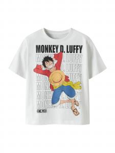 NAME IT Футболка 'NKMDAV ONEP' в белом цвете