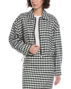 Куртка ALC Kayden из льняной смеси A.L.C., черный