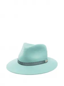 Шерстяная фетровая шляпа Borsalino, зеленый