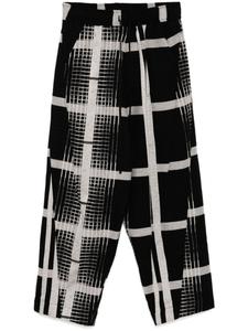 Julius хлопковые брюки, черный