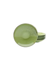 Тарелка для супа Nature Collection 22 см зеленого цвета CreaTable