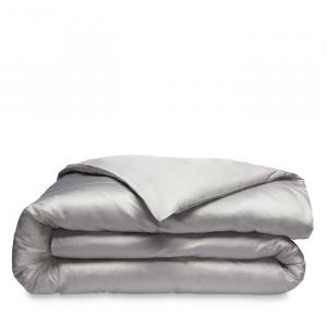 Пододеяльник Frette Essentials Single Ajour Queen, серый
