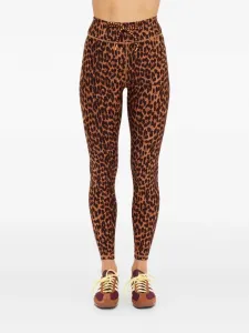 Леггинсы с анималистичным принтом Malawi The Upside, коричневый