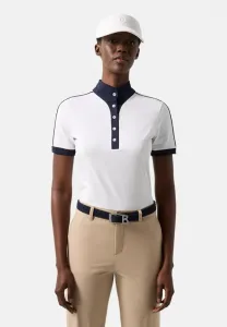 Футболка с принтом funktionskatrina Bogner, Weiß/Navy-Blau