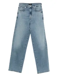 Джинсы с петлями для ремня 7 For All Mankind, синий