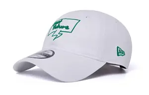 New Era Хлопковая бейсболка унисекс белая, White