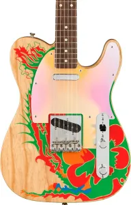 Электрогитара Fender Jimmy Page Signature Telecaster с грифом из палисандра, натуральный цвет