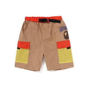 Детская футболка A BATHING APE, коричневая BGX