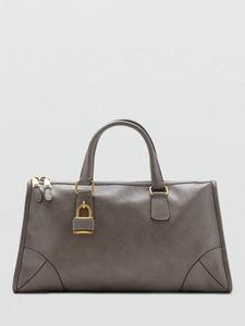 Сумка-тоут Agnes из искусственной кожи Mango, Grey