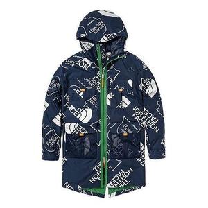 Куртка x brain dead 76 oversized mountain parka jacket 'blue' The North Face, синий