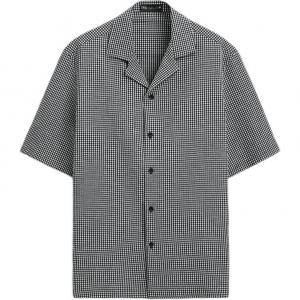 Футболка мужская черно-белая ZARA