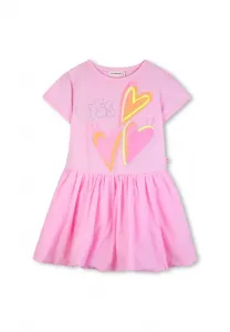 Платье, трикотажное платье Billieblush, Pink