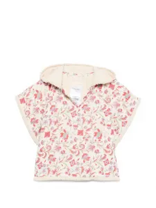 Пляжная накидка Mael с цветочным принтом LOUISE MISHA KIDS, бежевый