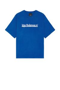 Футболка с логотипом телевидения Boiler Room, blue