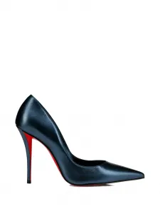 Туфли Miss Z с заостренным носком Christian Louboutin, синий