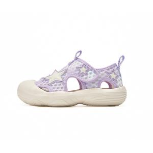 Детские сандалии с низким верхом, устойчивые к истиранию, дышащие BELLE, фиолетовый