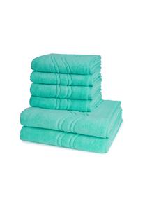 Набор полотенец Ross Cashmere Feeling, 6 штук, 50x100/140x75 см, светло-зеленый