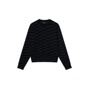 Bb Monogram Crewneck Balenciaga, черный