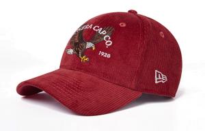 New Era Бейсболка унисекс красная