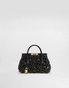 Мини-сумка marlene из телячьей кожи с тиснением под игуану для дневного ношения Dolce & Gabbana, мультиколор